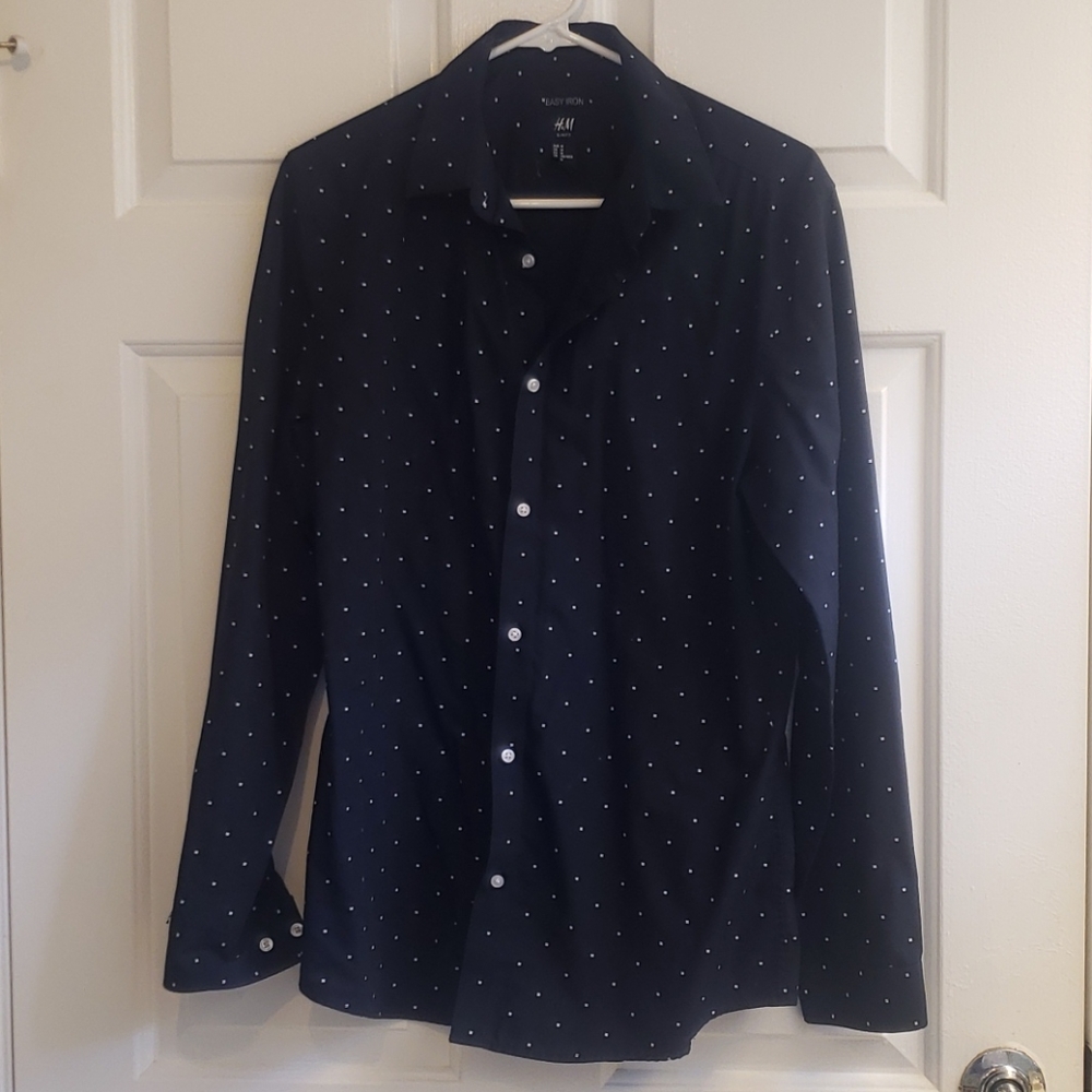 Bundle of 4 H&M long sleeve button downs